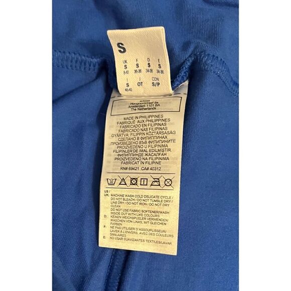 Reebok Women's Classic Vector Logo Legging, Humble Blue SZ S - Picture 4 of 9